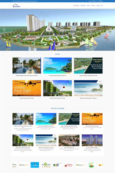 Mẫu Website Giới Thiệu