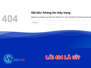 Lỗi 404 là gì?